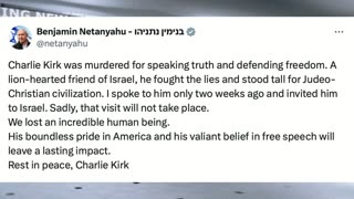 CHARLIE KIRK WAS LOVED IN ISRAEL... HERE'S THE PROOF!