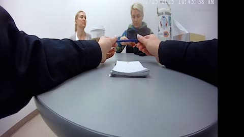 Megan Kunz Reporting Assault At Coeur d'Alene PD After Legislative Town Hall on February 22, 2025