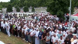 Bosnians honor Srebrenica genocide victims 30 years on