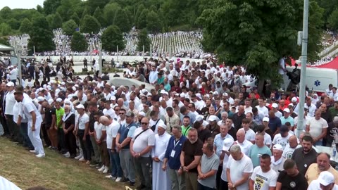 Bosnians honor Srebrenica genocide victims 30 years on