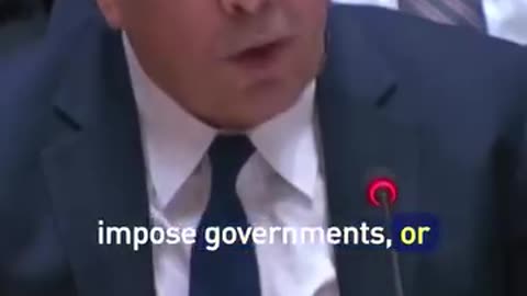 Venezuela UN Ambassador ~ Unprecedented harm