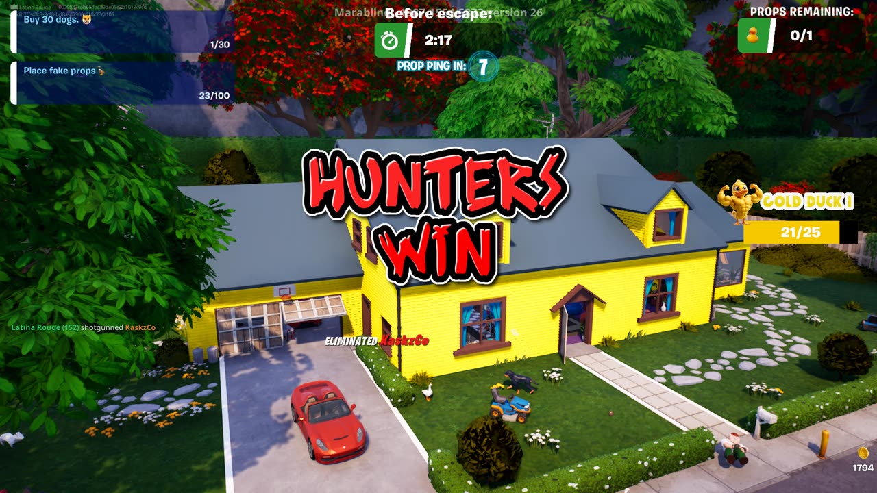 Fortnite 2025.03.15 - Spong tried to yeet Wolfie