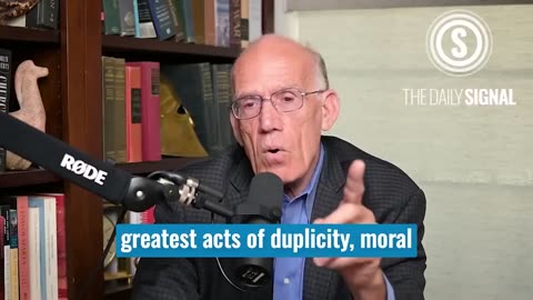 Victor Davis Hanson on Jake Tapper: “One of the greatest acts of moral duplicity I’ve seen"