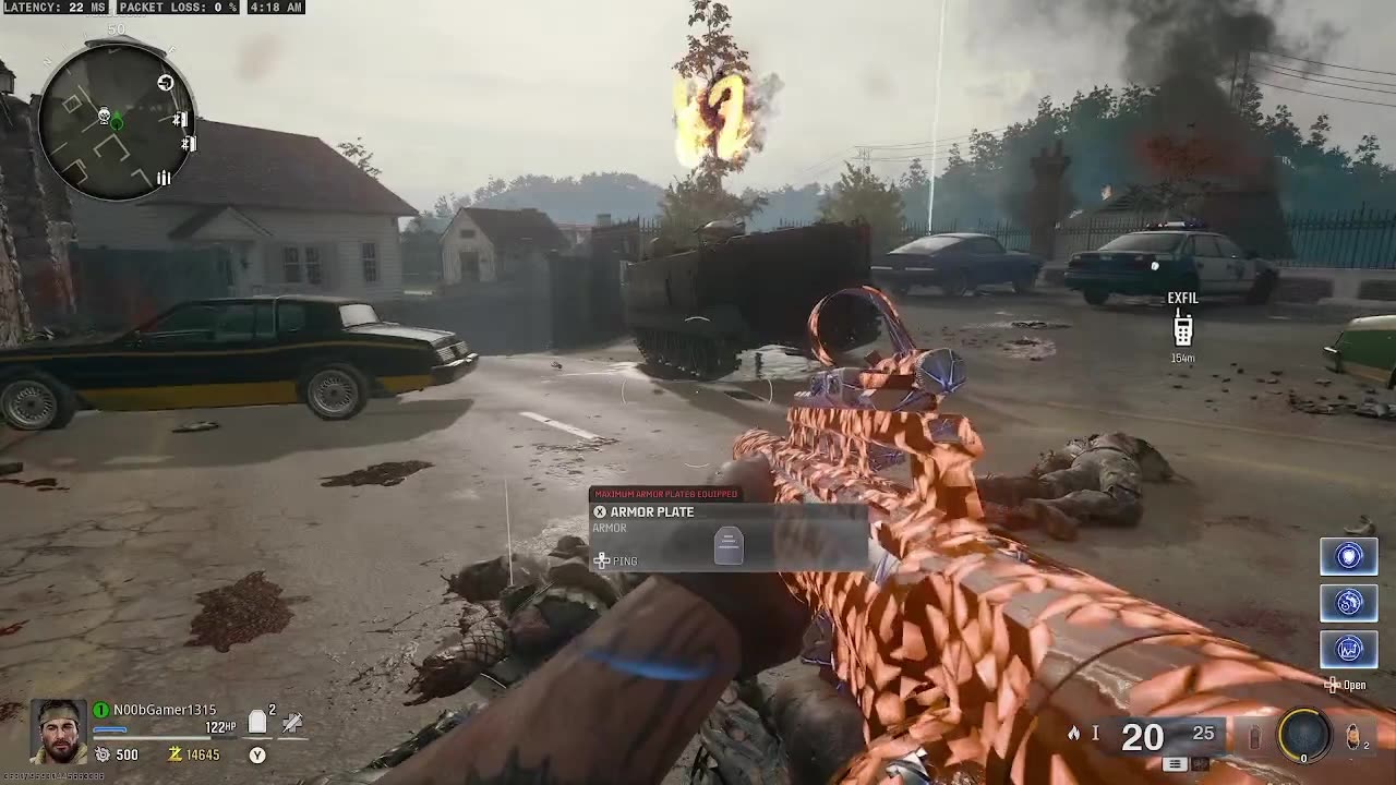 Call of Duty Black Ops 6 No Commentary Solo Round Based Zombies PvE Liberty Falls 49th Game