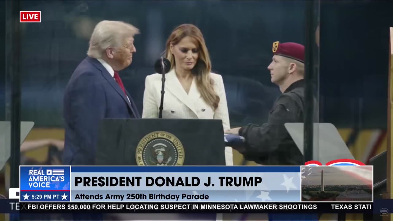 PRESENTATION OF THE FLAG