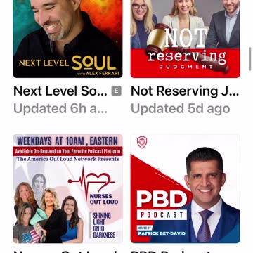 Podcast I listen to worth listening to. Read below 👇