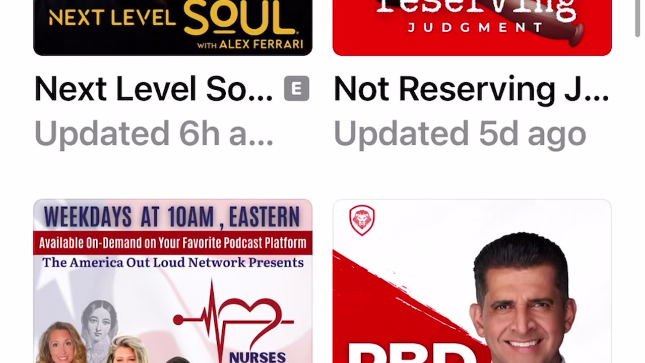 Podcast I listen to worth listening to. Read below 👇