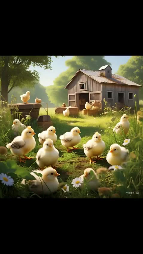 "From Hatch to Hen – Stunning Growth of Lohmann Brown Chicks! 🌟🐣"