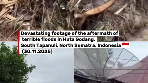 Huta Godang, South Tapanuli, North Sumatra, Indonesia 🇮🇩 (30.11.2025)