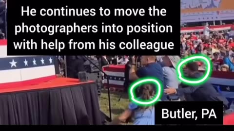 New video angle of alleged assassination attempt in Butler PA