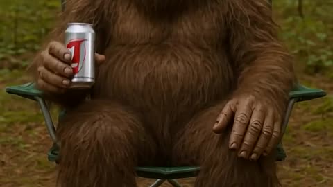 Bigfoot Goes On Vacation