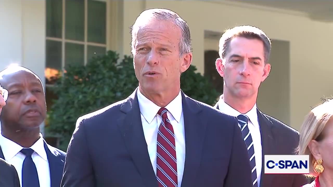 Senate Leader Thune: At some point, the Dems have to come to their senses