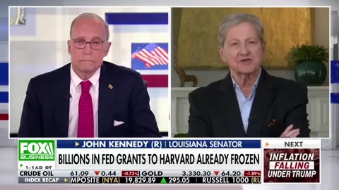 John Kennedy cautions Trump's "large, attractive