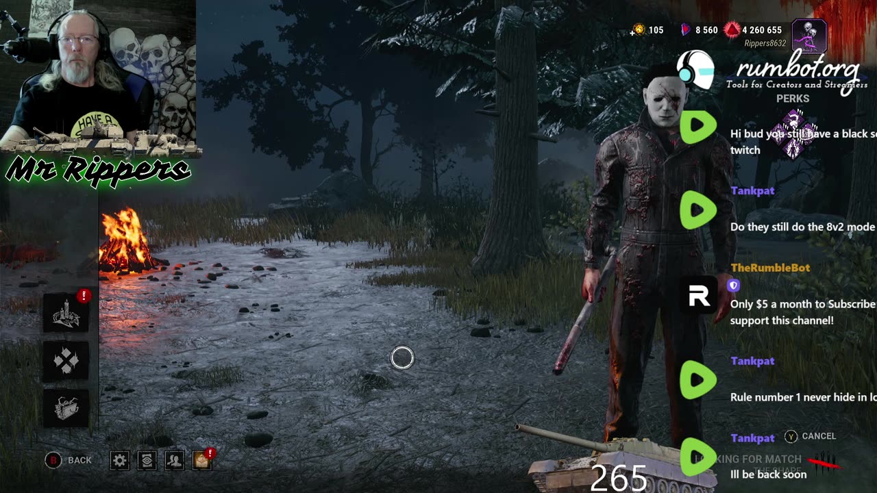 Happy Friday the 13TH!!! Come join me for some chill killin fun w/ Mr Rippers!