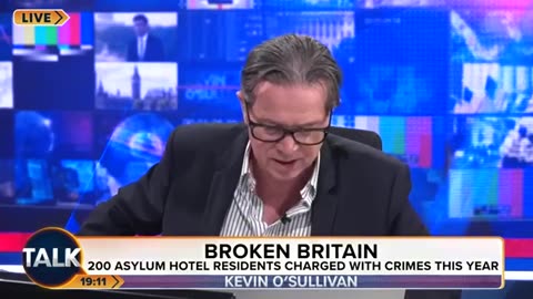 Kevin OSullivan Reads List Of Men Charged With Sexual Offences Living In Asylum Hotels
