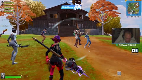 🔴 #Live [GR/CY/EN/BG] 🎮:Fortnite dike mu!! | Follow @ social: @DJCokeOfficial | !addme !social |