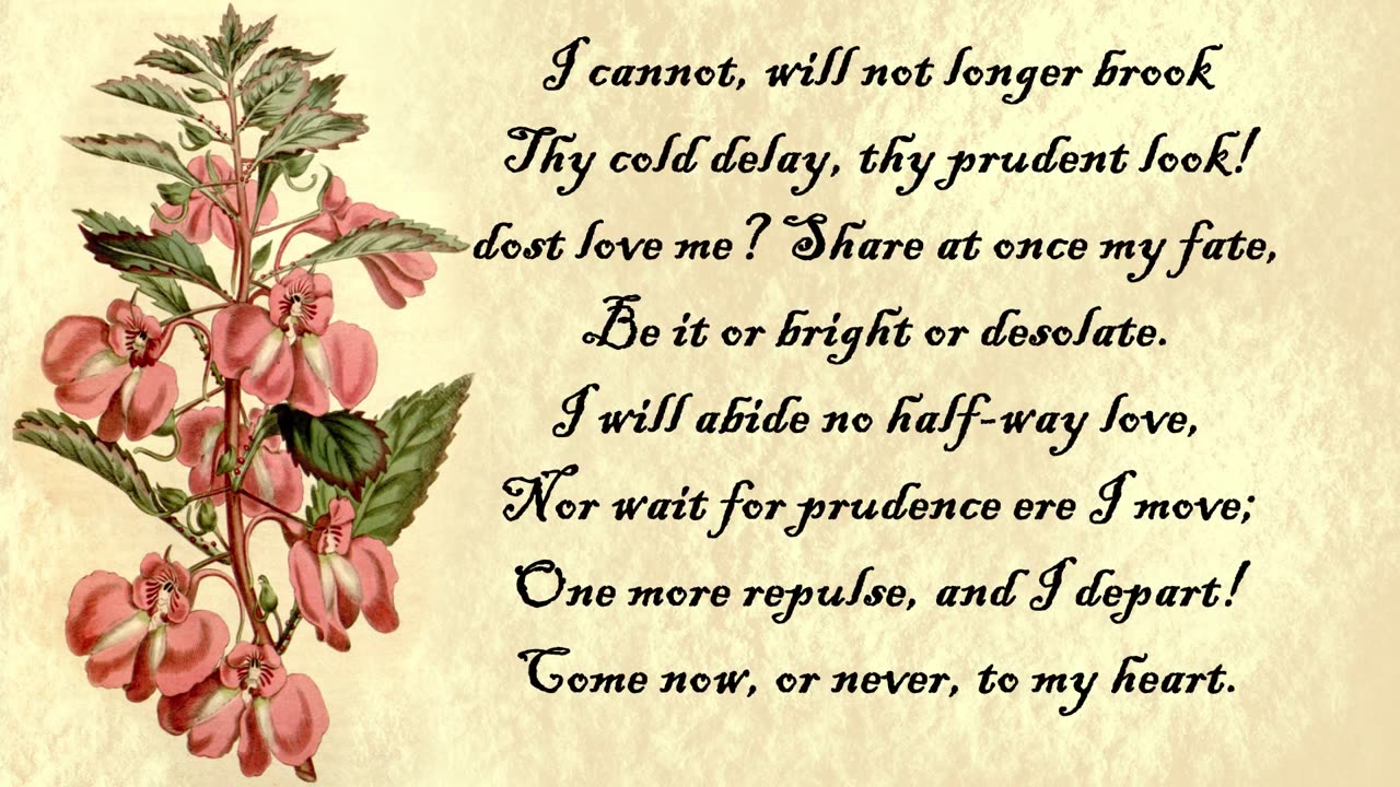 Balsam - The Language of Flowers