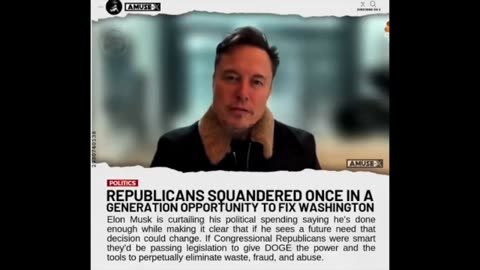 Republican Politicians Will See Less Political Spending by Elon Musk in the 2026 Primaries