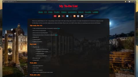 Announcments - Patreon, To-Do List, Palemoon, X220