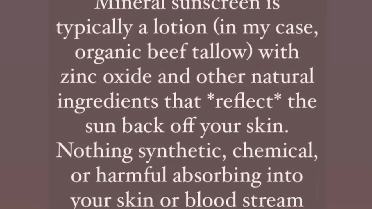 Check the label before you put on suncrenn
