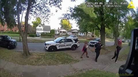Springfield PD release body cam footage, detaining a man accused of animal cruelty