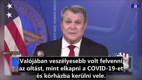 【HU】Dr. Steven Hatfill: Több millió mRNS-molekula jut be a sejtbe, ami biokémiai pusztítást okoz