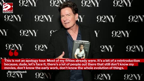 Charlie Sheen hopes to 'reintroduce' himself to fans through his new projects