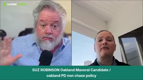 SUZ ROBINSON on Oakland Crime: "Public Safety has collapsed our city"