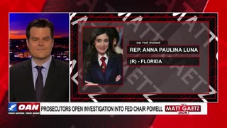 Rep Anna Paulina Luna Tells Matt Gaetz: Time to Stop Congress Trading Stocks