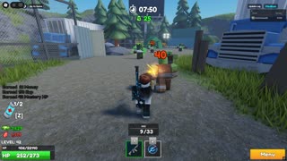 Roblox: Zombie Hunter Broken Highway Medium Gameplay