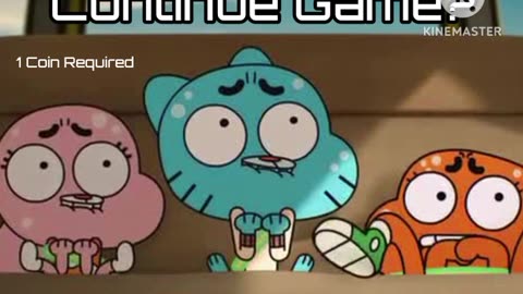 The Amazing World of Gumball (English GameCube/PS2 Bootleg) Continue & Game Over