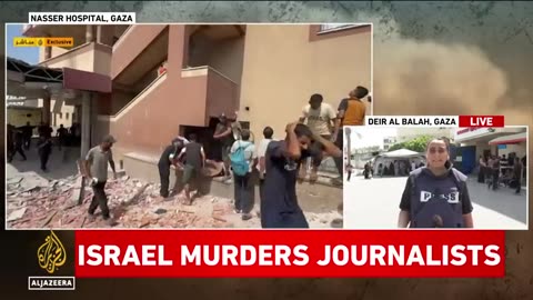 Al Jazeera journalist among 14 Palestinians killed in Israeli strike on southern Gaza hospital | Its NOT a war