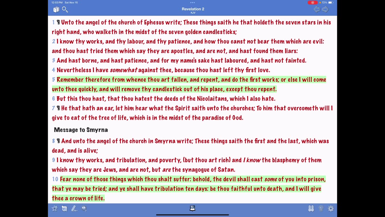 Understanding the seven churches