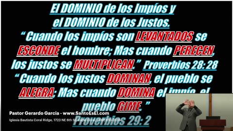 2025.11.23- Sermon - La Perfecta Sabiduria de Dios, Pte. 3