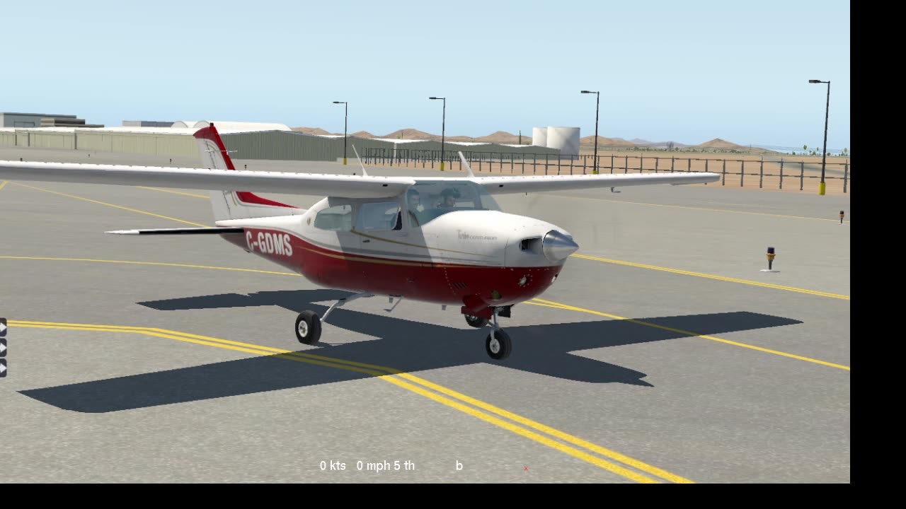 playn with the Cessna Centurion Turbo - Xplane 11.55 - quik trip - KDVT -> KSDL -