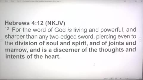 Spirit Soul and Body I