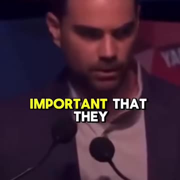 Zionist Ben Shapiro Wants You To Be A Good Goyim!