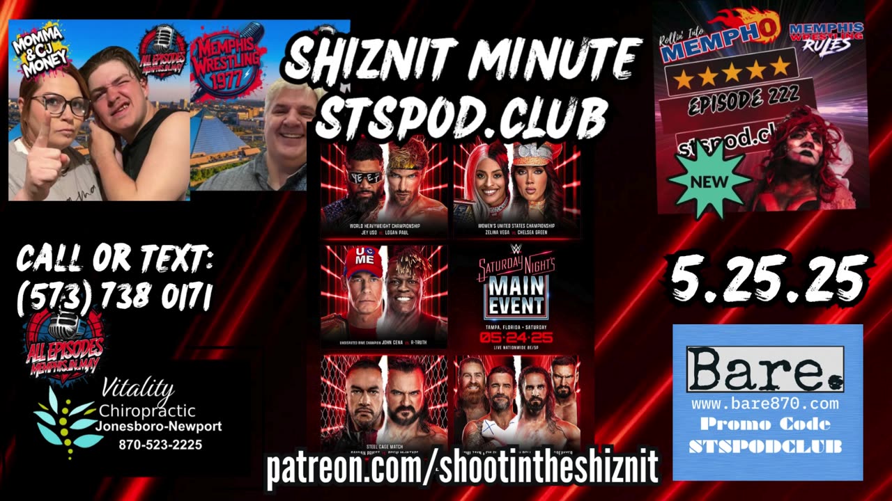 SHIZNIT MINUTE 05.25.25-BT TALKS SNME!