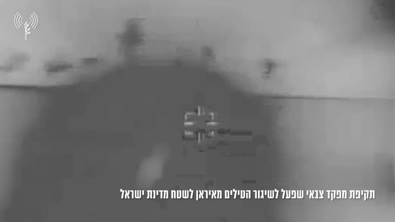 IDF Spokesperson: The IDF recently attacked three missile launchers ready to be launched