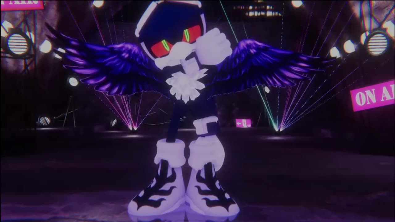 Mephiles Jet The Hawk Devil's Manner MMD