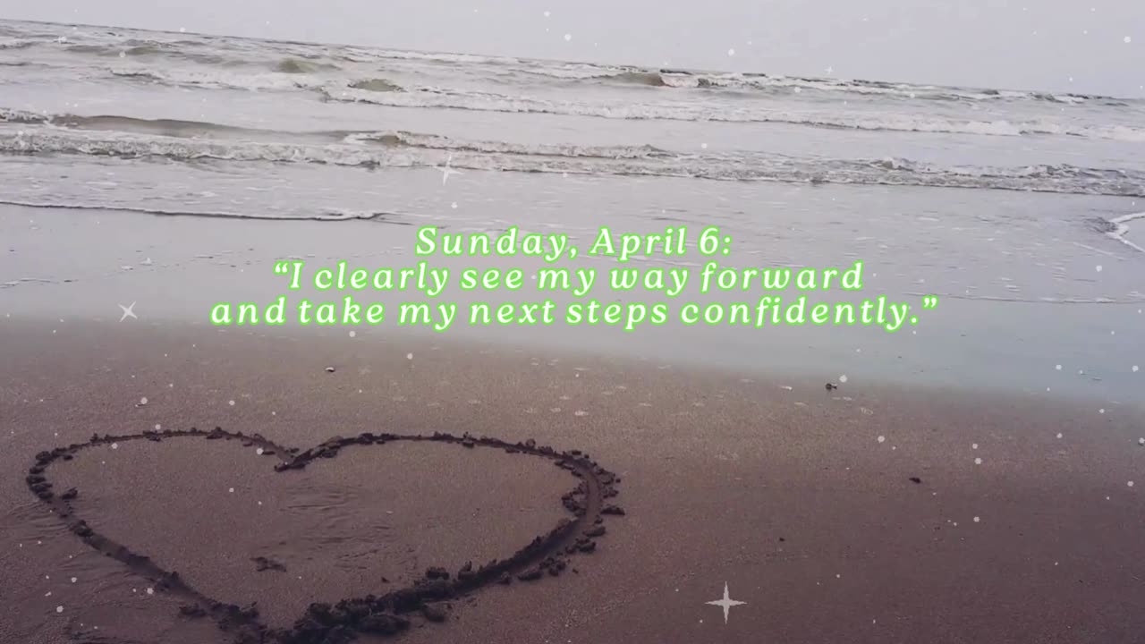 I Can See Clearly Now! ~ Sunday, April 6, 2025 ~ Numerology Energy @ a Glance