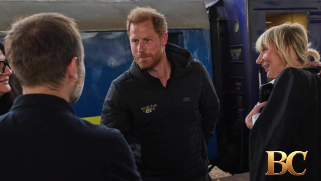 Prince Harry makes surprise visit to Ukraine in support of wounded service members