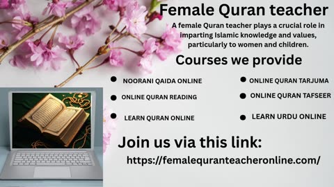 female Quran teacher