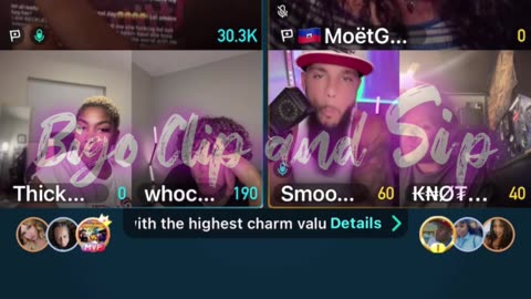 Team PK Moet Smooth J Papi ThickMarae Corey Knotch 8/6/25 #bigoclipandsip