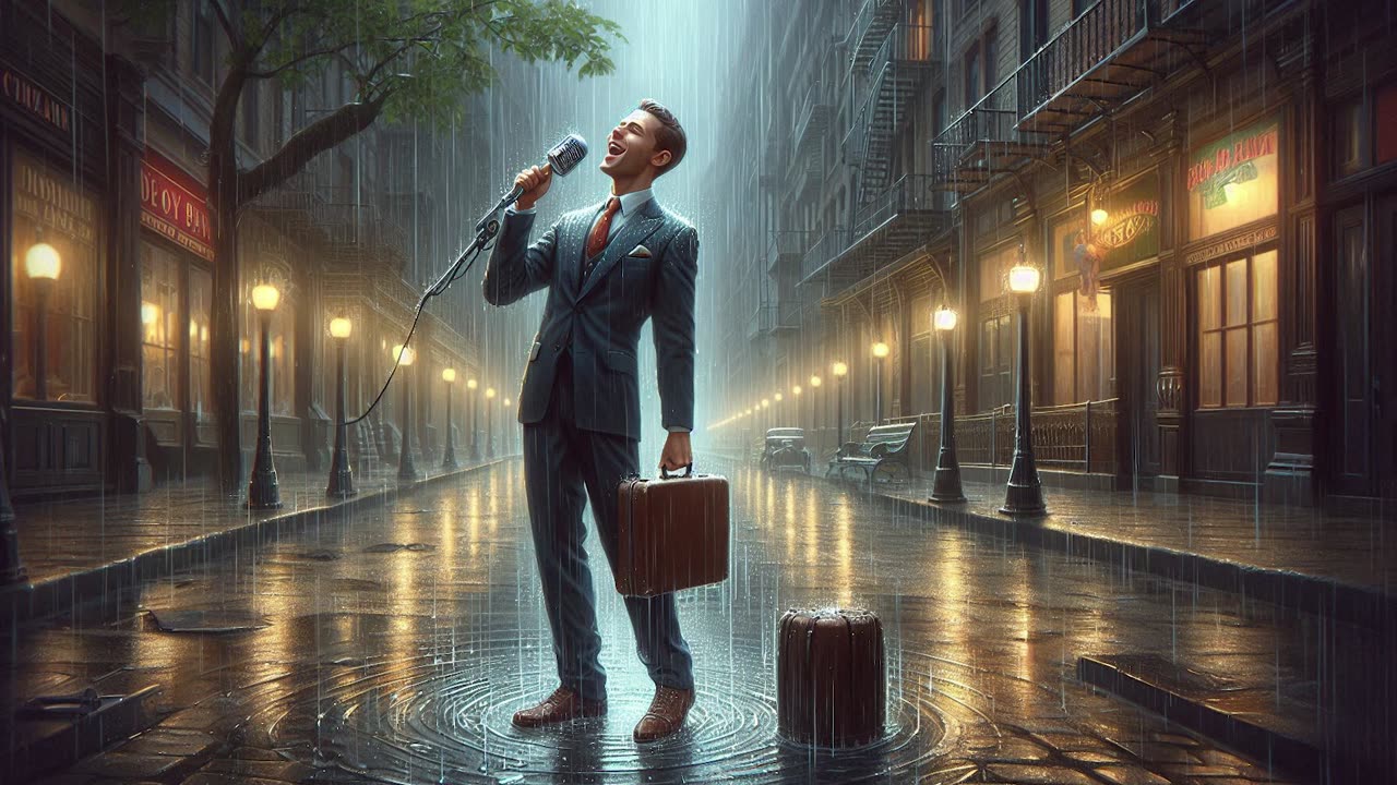 singing in the rain