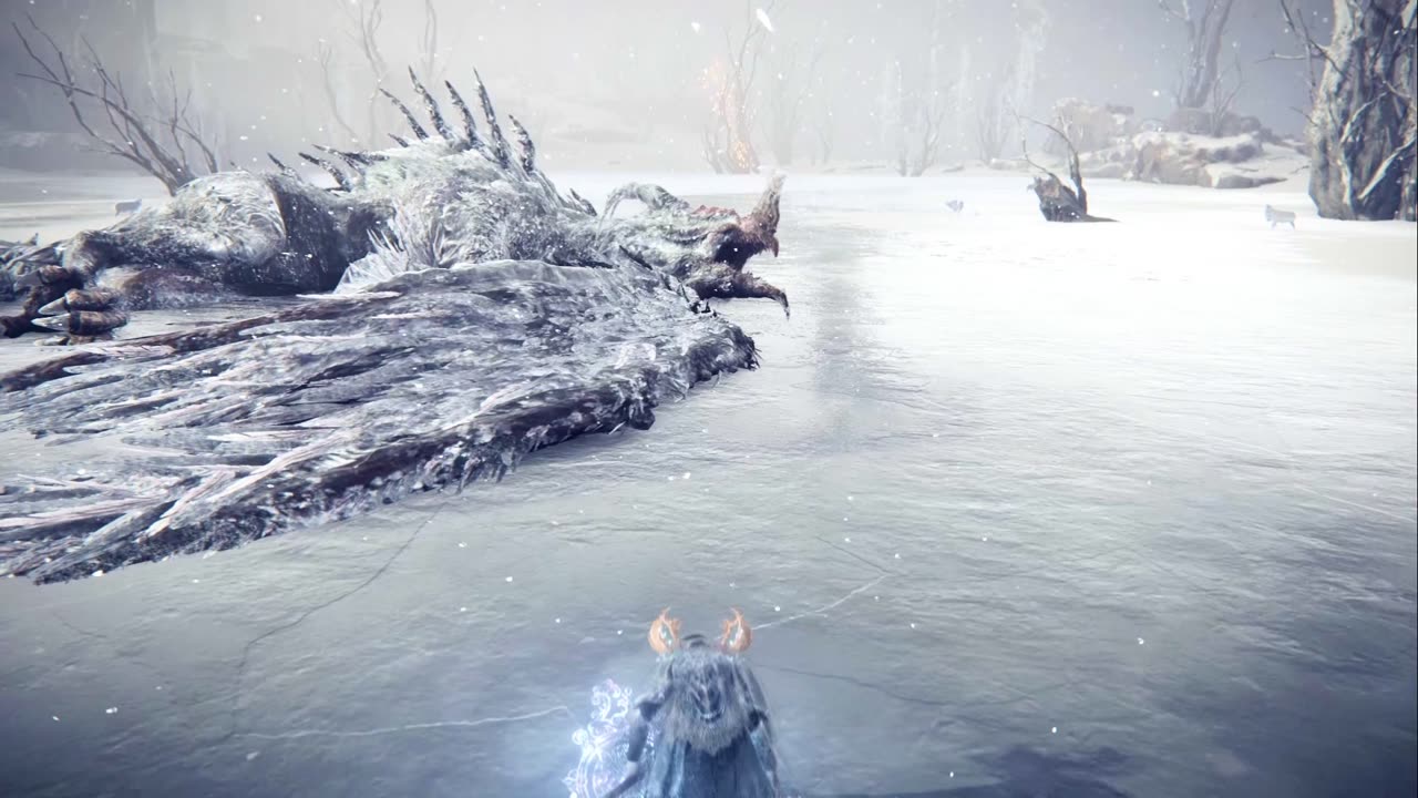 Elden Ring Boss Fight: Borealis the Freezing Fog