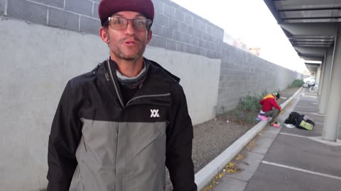 Aaron- 42- Has been homeless a total of 14 years on the streets