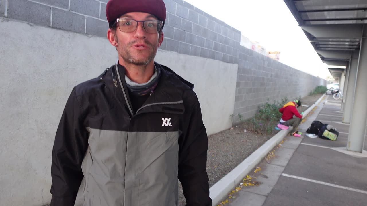 Aaron- 42- Has been homeless a total of 14 years on the streets