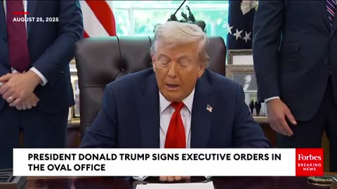 'Many Of You Are Corrupt': Trump Insults Reporters To Their Faces While Bragging About DC Crackdown