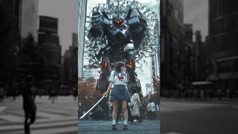 Japanese High School Girls and Robots